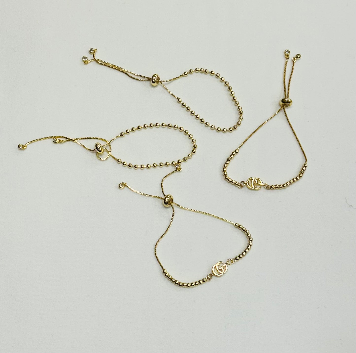 017- Authentic GG Bracelet Stack