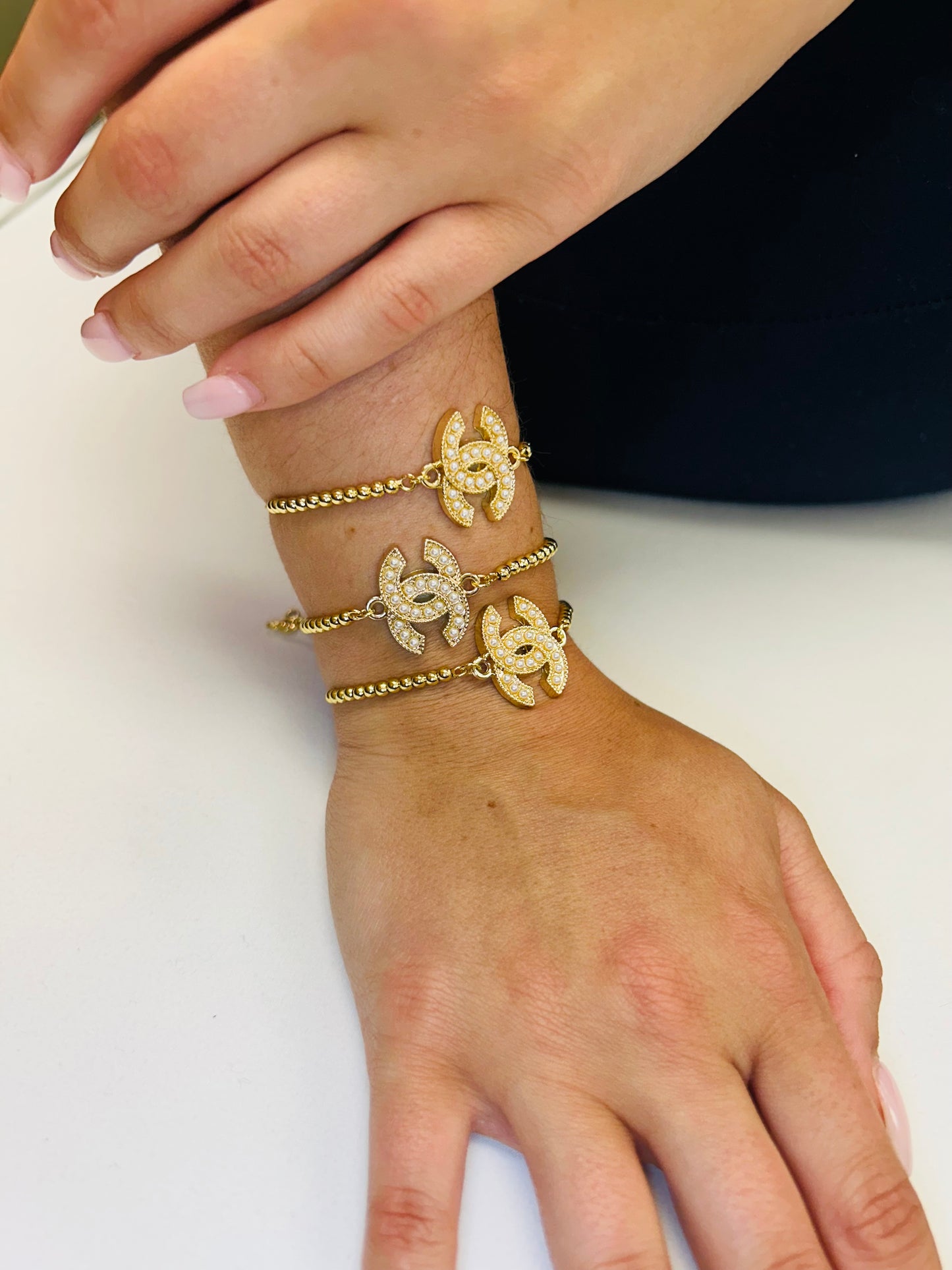 022 Authentic CC Bracelet Stack