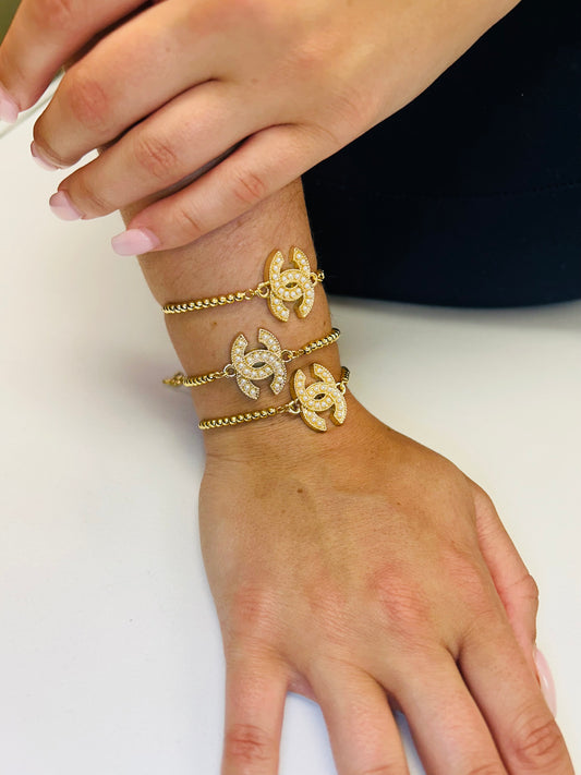 022 Authentic CC Bracelet Stack