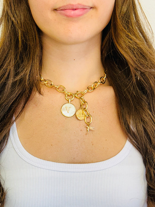 Personalized Initial Pendant Necklace